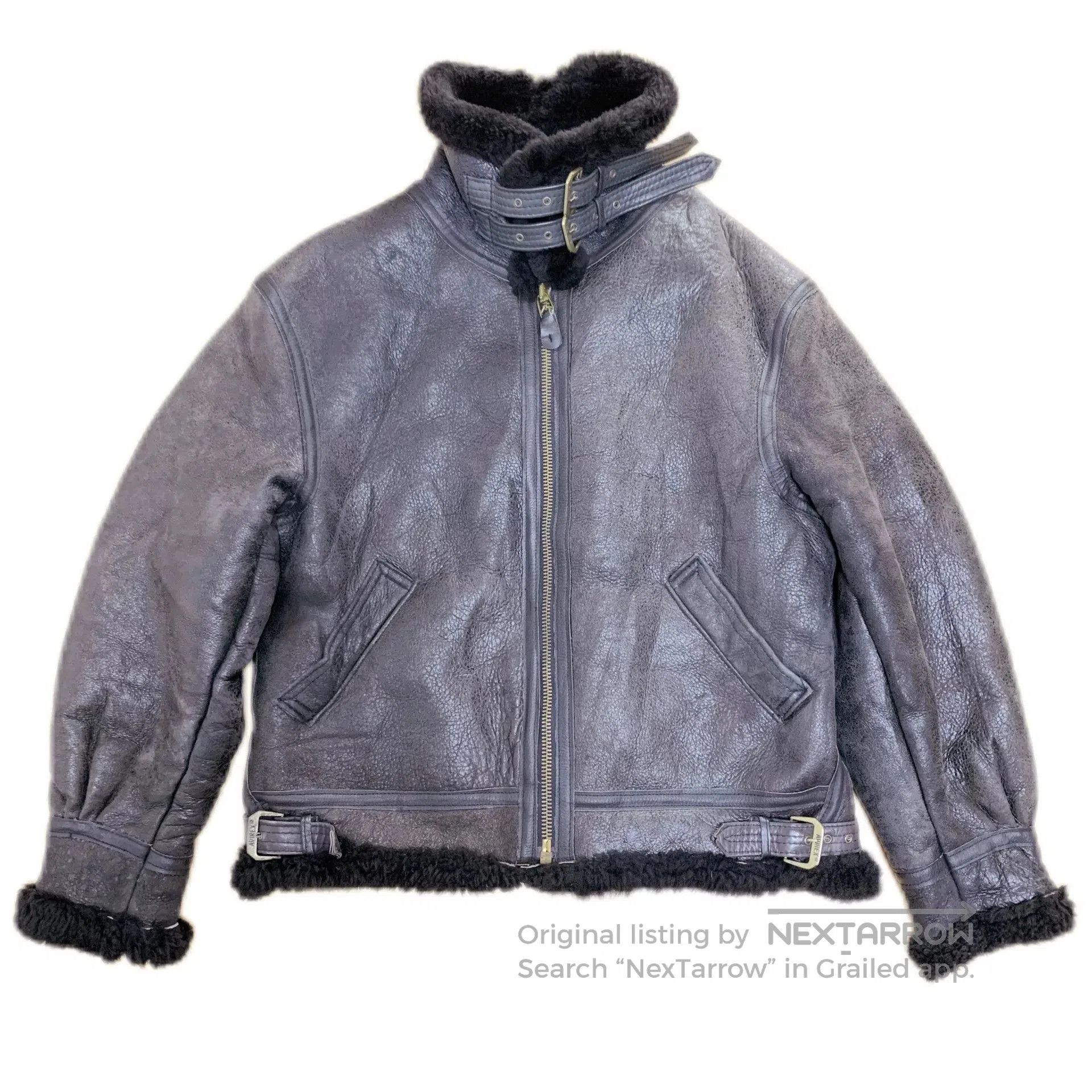 Avirex Avirex B3 Sheepskin Flight Jacket. Size US XS / EU 42 / 0 - 2 Thumbnail