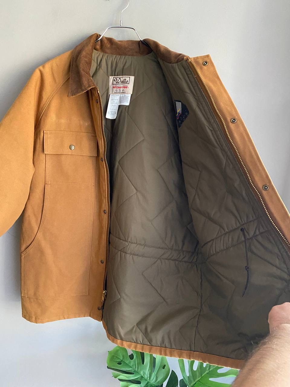 Walls Walls American Vintage Work Canvas Jacket, Sz L, Made in USA Size US L / EU 52-54 / 3 - 22 Thumbnail