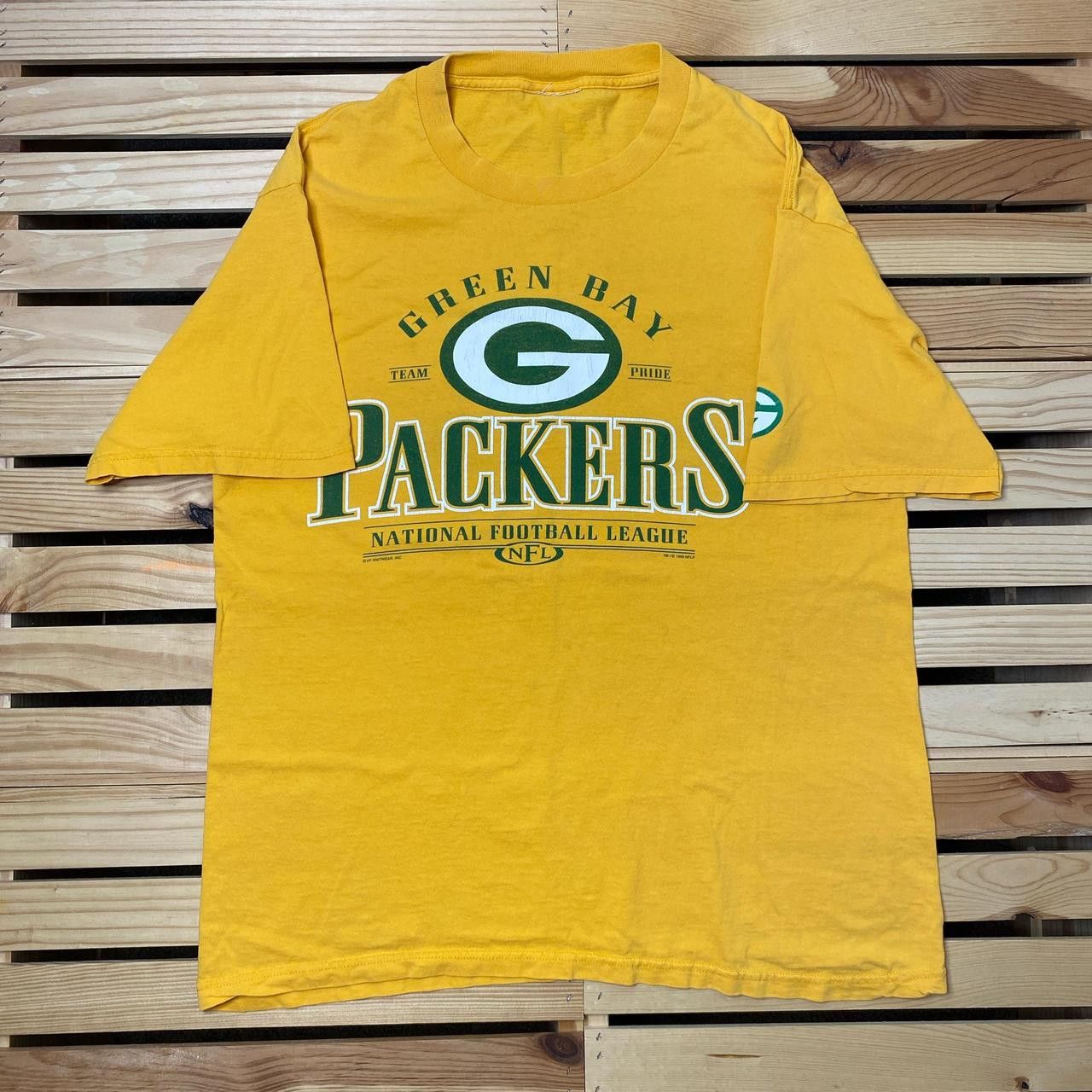 Other Vintage NFL Green Bay Packers 1999 Yellow Tee Size Large Size US L / EU 52-54 / 3 - 1 Thumbnail
