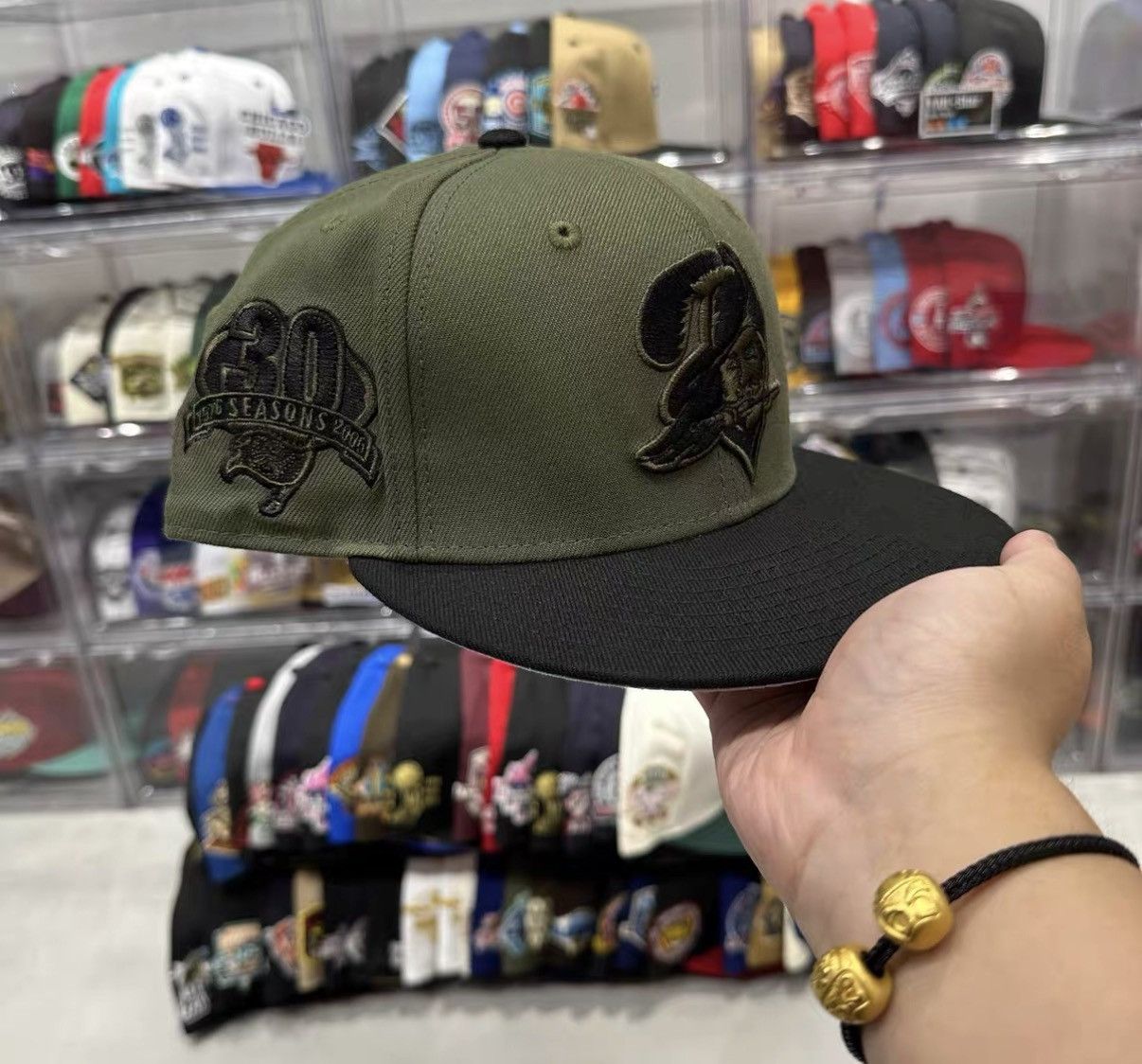 New Era New Era 30th Anniversary Flat Brim Baseball Cap J32 Size ONE SIZE - 1 Thumbnail