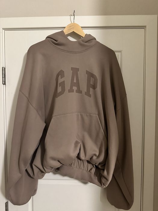 Balenciaga Yeezy Gap Beige Dove Hoodie | Grailed