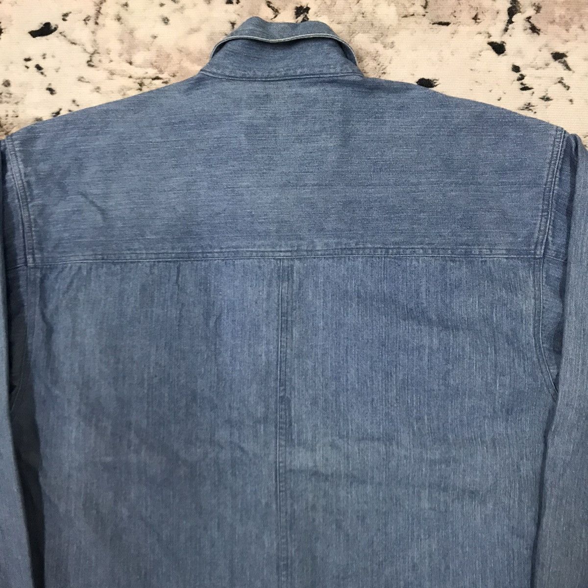 Japanese Brand Vintage Andlo Chambray Chore Jacket Denim Size US M / EU 48-50 / 2 - 6 Thumbnail