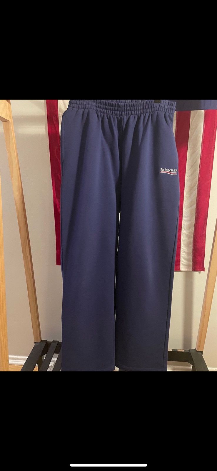 Balenciaga Logo sweatpants Size US 34 / EU 50 - 1 Thumbnail