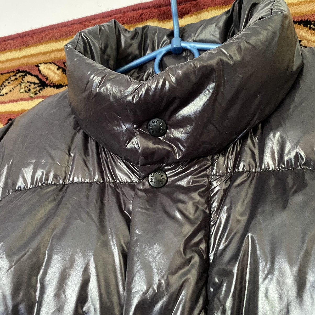 Moncler 80’s Vintage Black Moncler Puffer Jacket Size US L / EU 52-54 / 3 - 4 Thumbnail