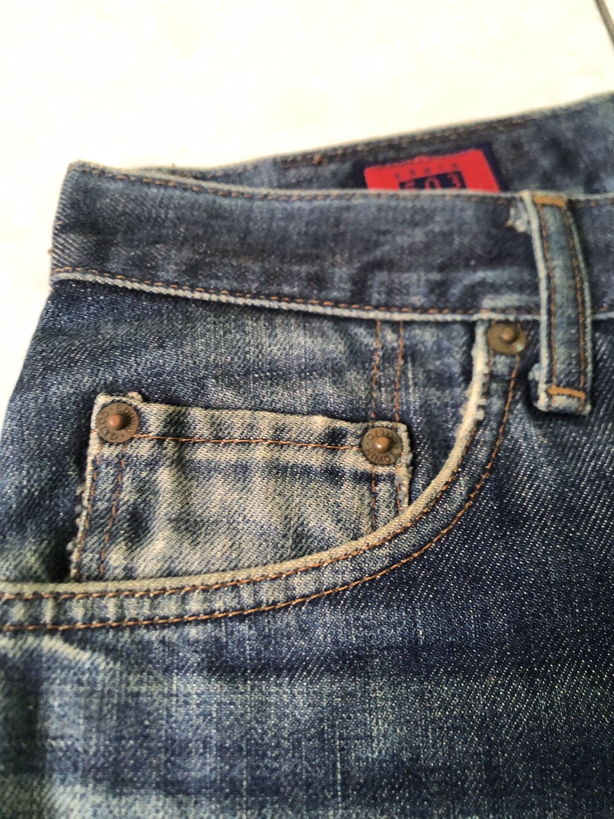 Edwin × Japanese Brand 🔥Edwin 503 Denim Jeans👖 Size US 30 / EU 46 - 12 Thumbnail