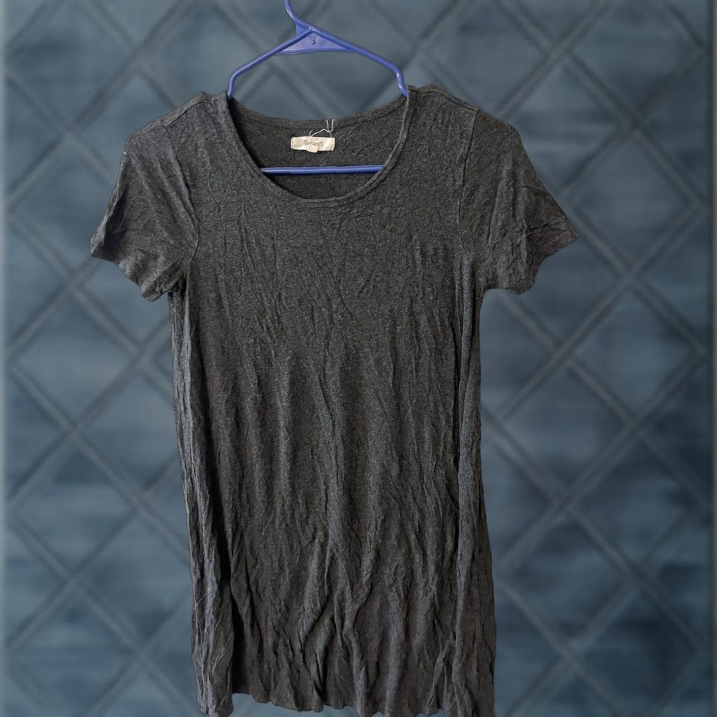 Madewell VINTAGE Madewell Swingy Tee Short Sleeve A-Line Dress XS Womens E8125 Size 26" / US 2 / IT 38 - 1 Thumbnail