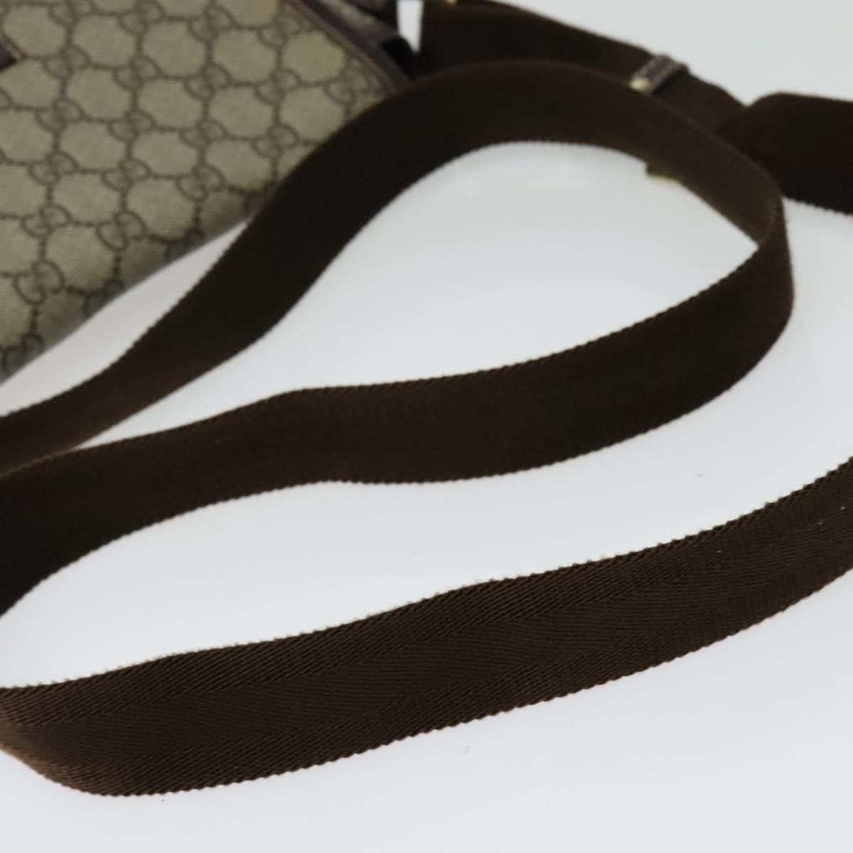 Gucci GUCCI GG Supreme Shoulder Bag Pvc Beige Silver Size ONE SIZE - 7 Thumbnail