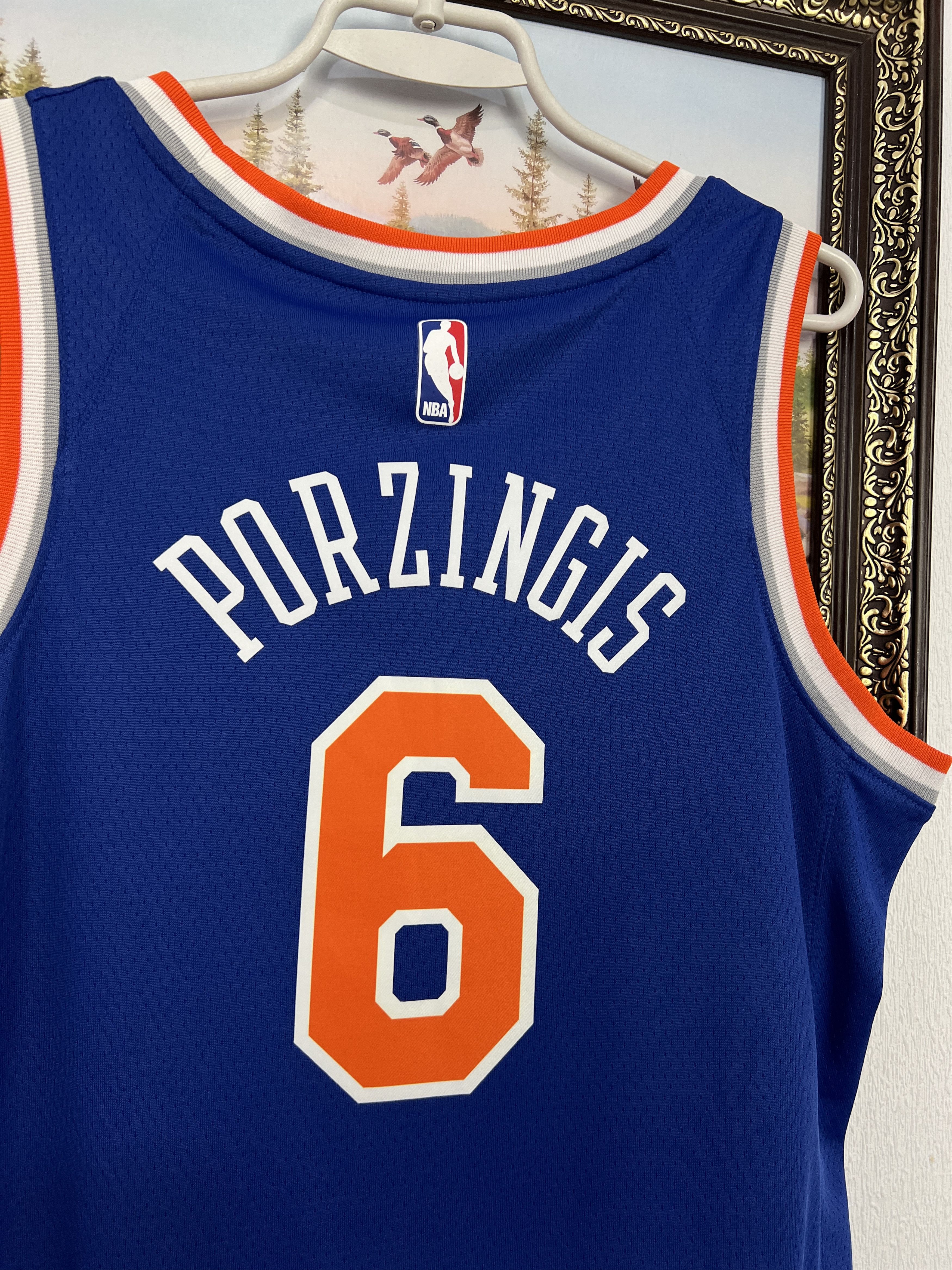 Nike New York Knicks NBA Jersey #6 Porzingis Shirt Trikot Rare Size US S / EU 44-46 / 1 - 10 Thumbnail