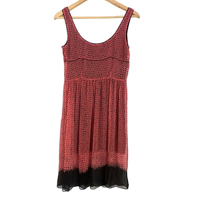 Proenza Schouler Proenza Schouler Pink Silk Polka-Dot Sleeveless Mini Dress Size XS / US 0-2 / IT 36-38 - 2 Thumbnail