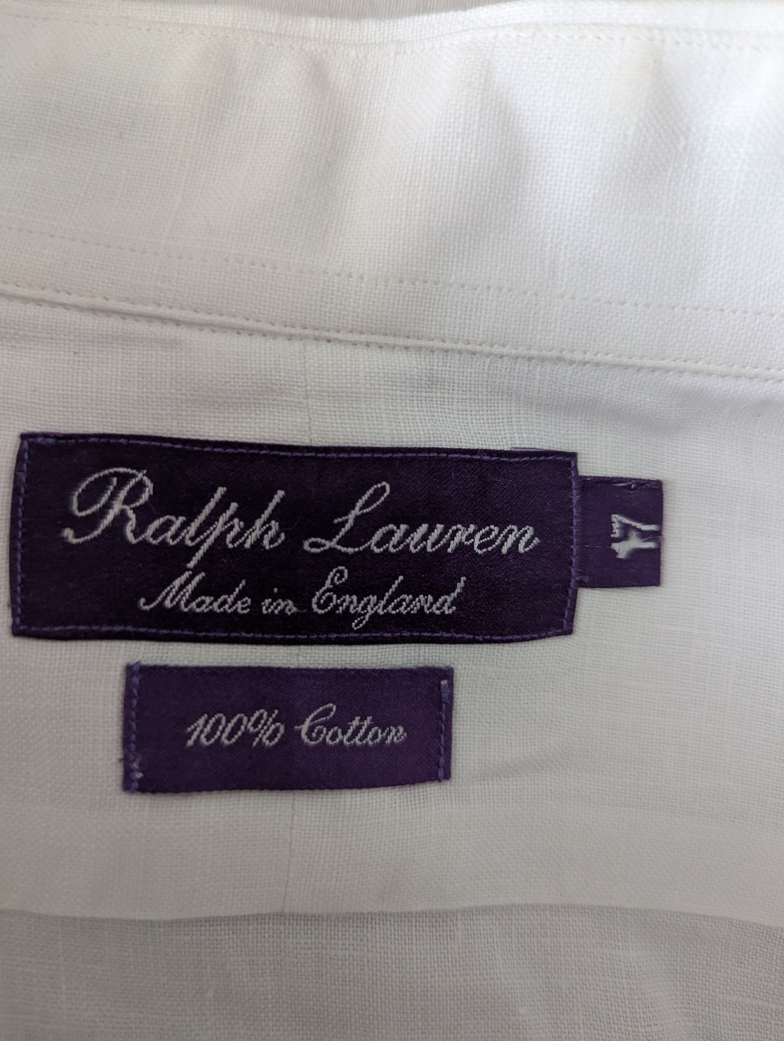 Ralph Lauren Purple Label Custom made formal wear shirt Size US XL / EU 56 / 4 - 2 Thumbnail