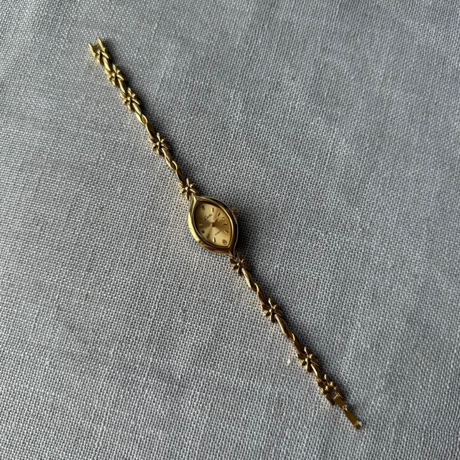 Other Elegant gold watch classic vintage WMNS Size ONE SIZE - 5 Thumbnail