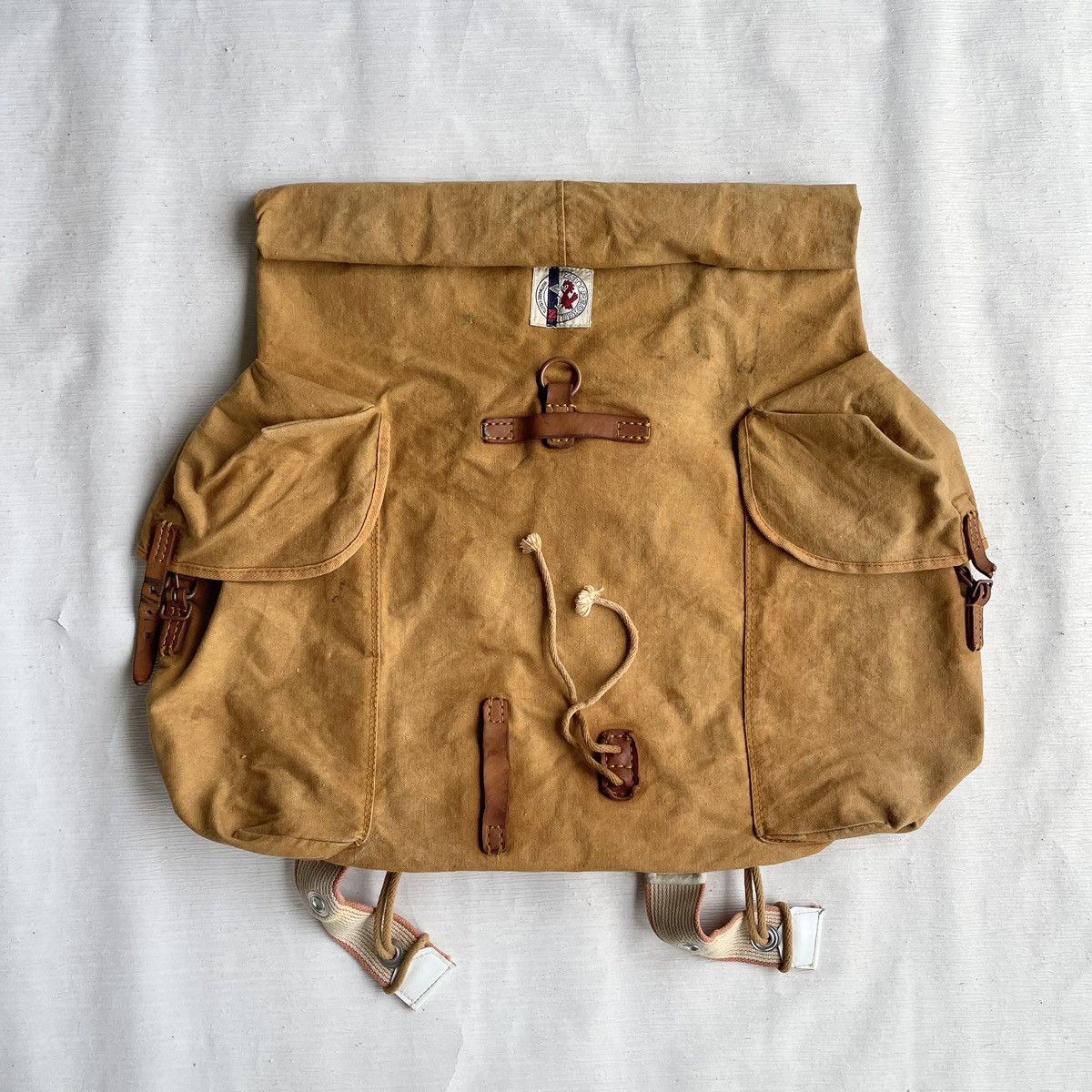 Canvas × Japanese Brand Zett Pecker Watanabe Canvas Backpack Size ONE SIZE - 2 Thumbnail
