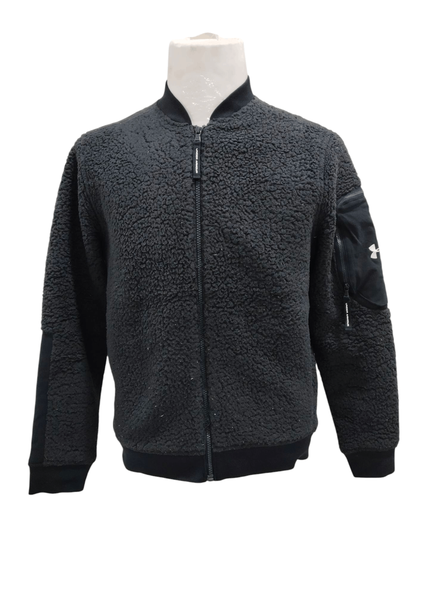 Under Armour Under Armour Fleece Bomber Jacket Size US M / EU 48-50 / 2 - 1 Thumbnail