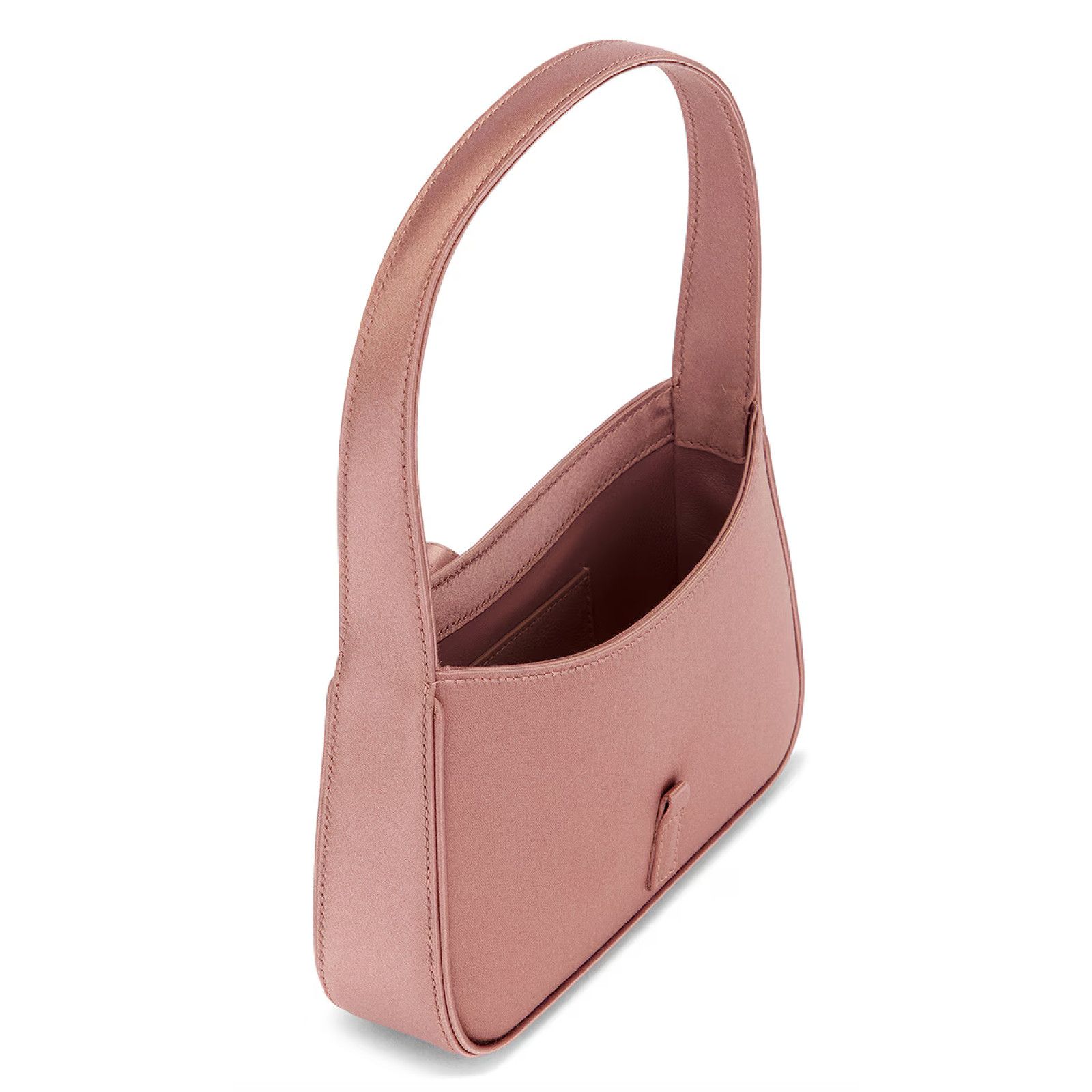 Yves Saint Laurent Saint Laurent Mini Le 5 A 7 Hobo Dragee Pink Satin Gold YSL Size ONE SIZE - 14 Thumbnail