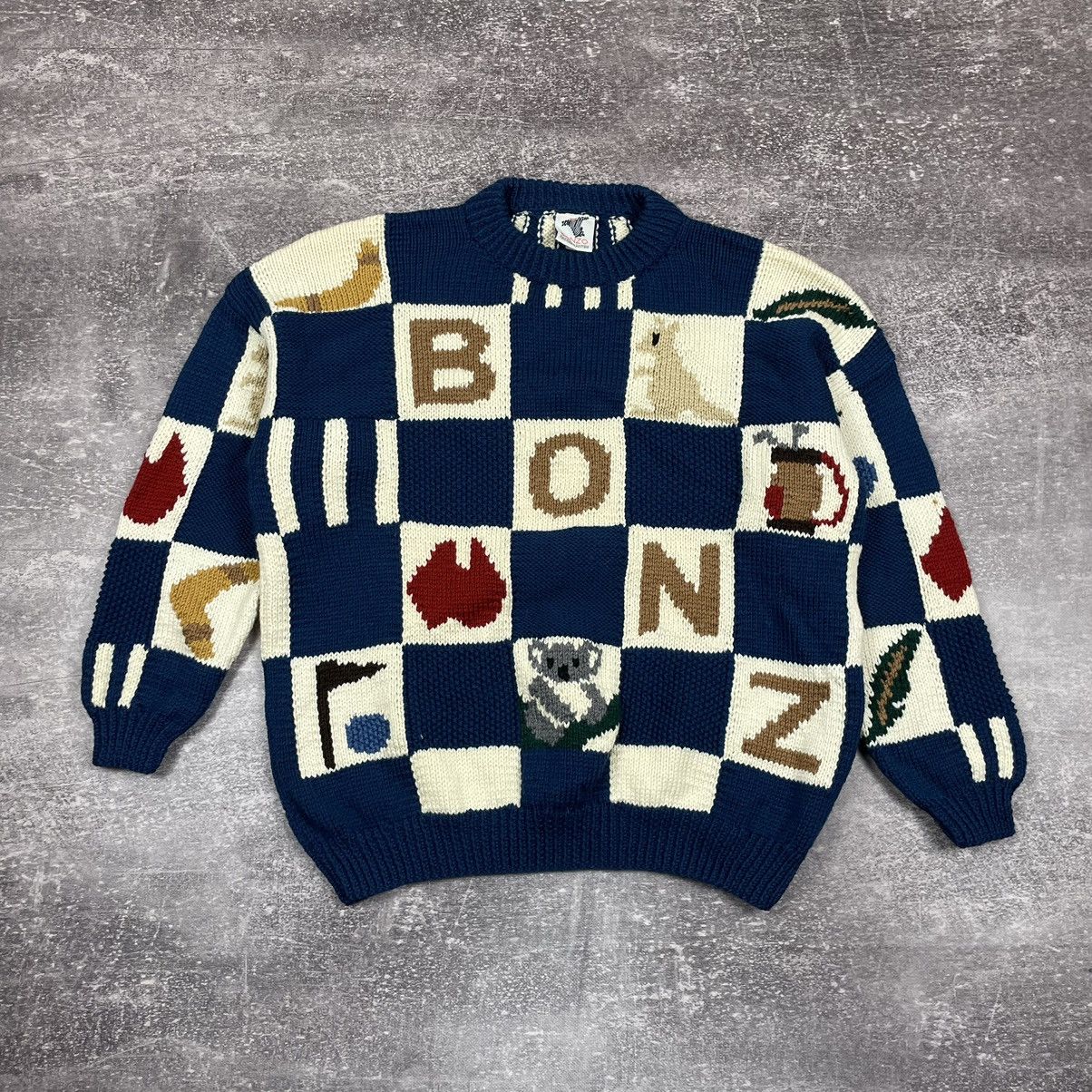 Vintage Vintage Bonzo Australian Handmade Sweather Size US XL / EU 56 / 4 - 1 Thumbnail