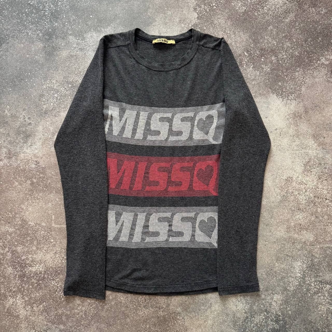 Japanese Brand × Miss Sixty × Vintage Miss Sixty Y2K Vintage Super Cute Long Sleeve Shirt Size M / US 6-8 / IT 42-44 - 1 Thumbnail