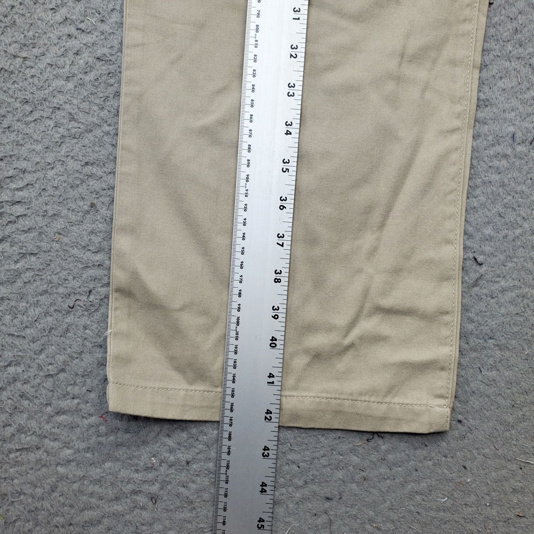 Berle Berle Chino Pants Mens 38x30 Brown 5-Pocket Straight Leg Outdoor Belt Loop Casual Pants Size US 38 / EU 54 - 3 Thumbnail