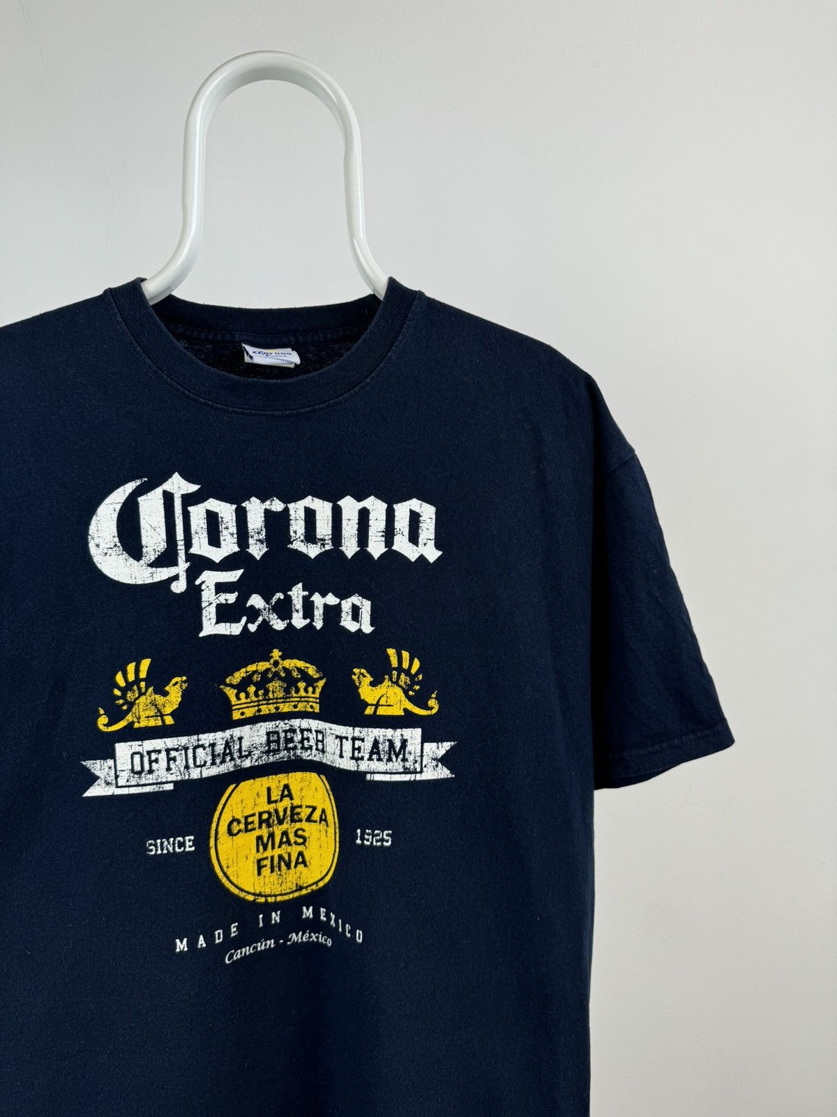 Vintage Corona Extra Big Logo Official Merchandise Tee Size US XL / EU 56 / 4 - 2 Thumbnail