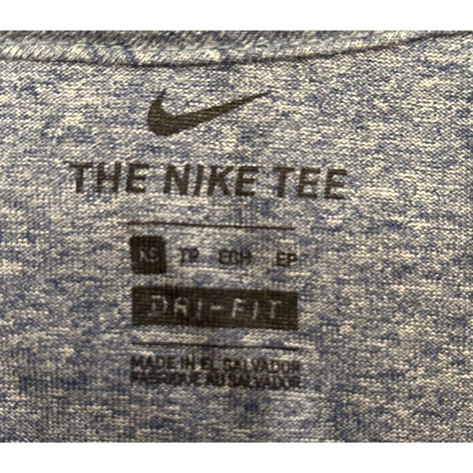 Nike Nike Dri-Fit Tank XS Women's Sleeveless Logo Blue Activewear Shirt Shirt/Top Size XS / US 0-2 / IT 36-38 - 5 Thumbnail