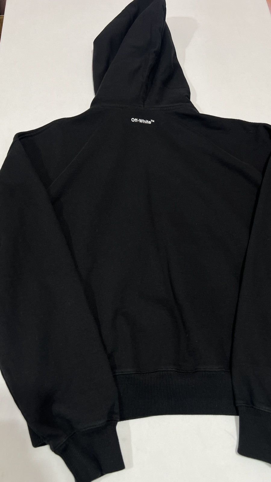 Off-White Off-White Black Classic Logo Hoodie Size US XL / EU 56 / 4 - 12 Thumbnail