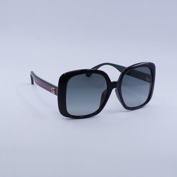 Gucci 🕶️ New Gucci GG0714SA 001 Sunglasses - Black Frame, Grey Size ONE SIZE - 5 Thumbnail