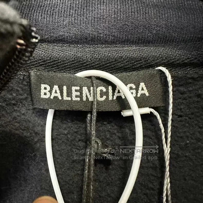Balenciaga Balenciaga Fleece Half-Zip Jacket. Size US M / EU 48-50 / 2 - 2 Thumbnail