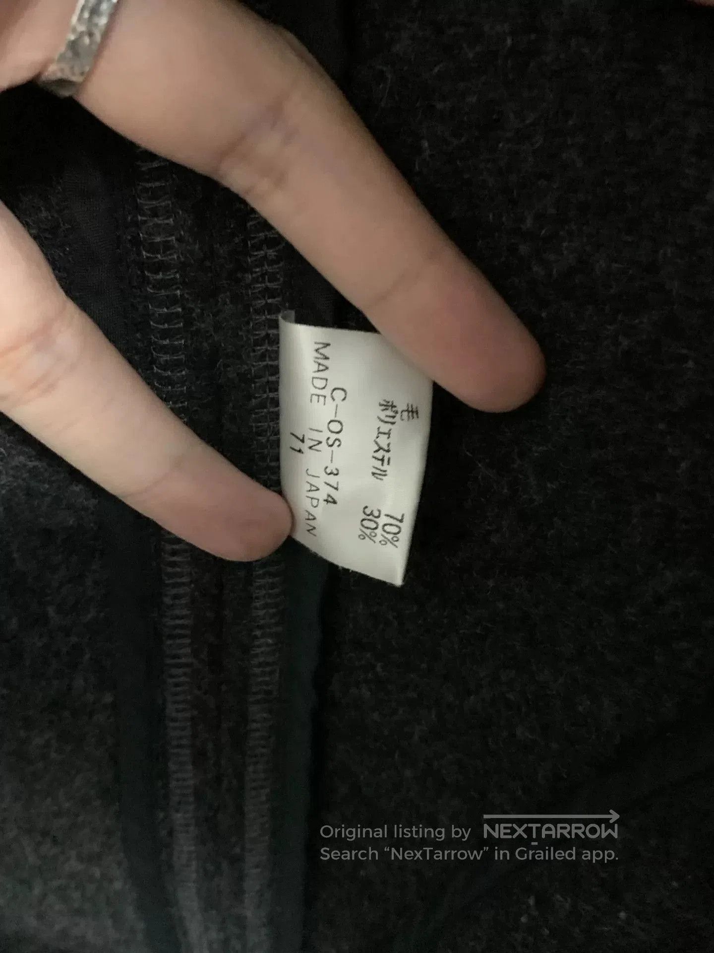 Yohji Yamamoto Yohji Yamamoto Wool Blend Jacket. Size US M / EU 48-50 / 2 - 6 Thumbnail