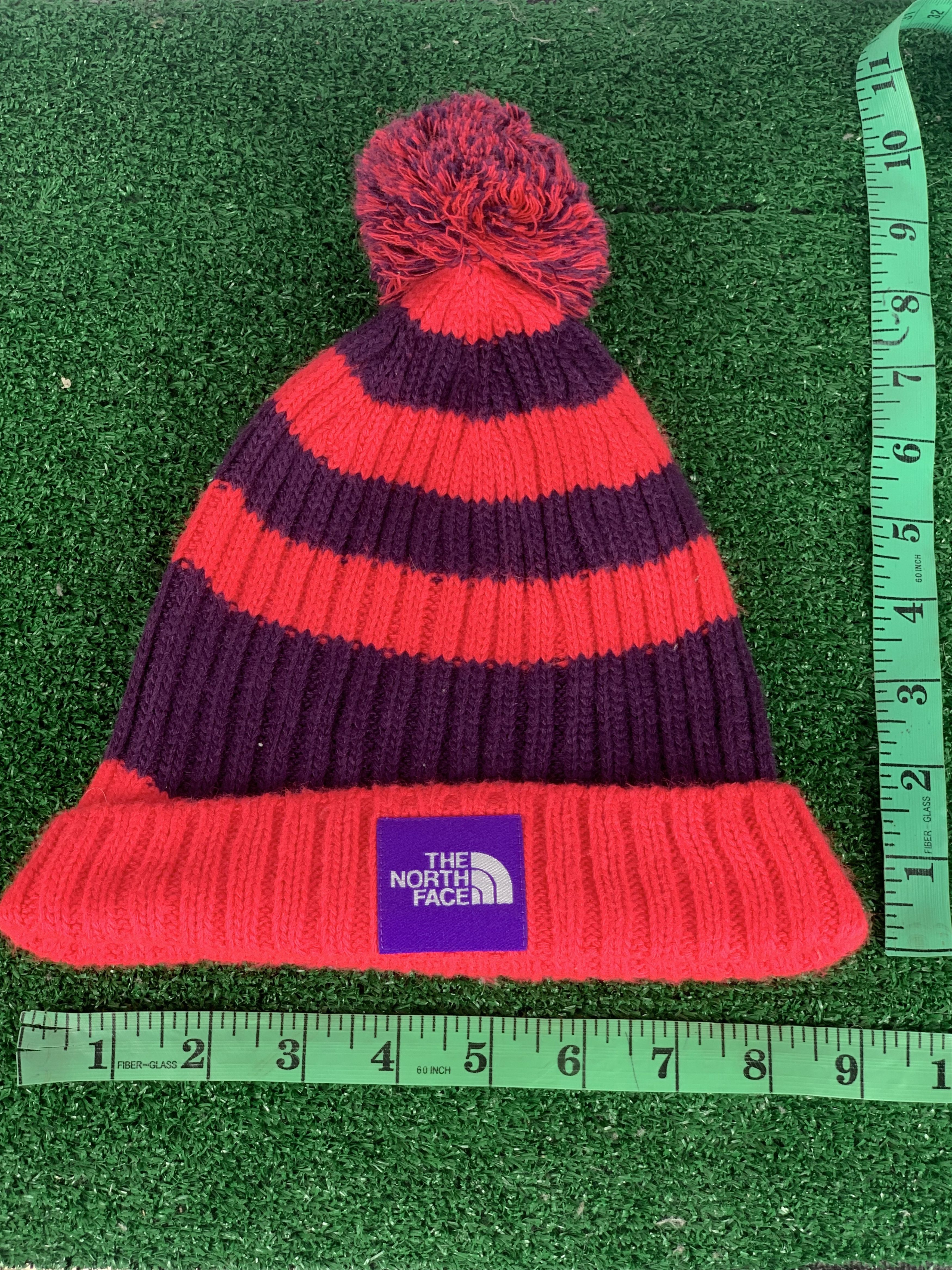 The North Face The North Face Stripes Snow Cap Beanie Hat BA0001 Size ONE SIZE - 5 Thumbnail