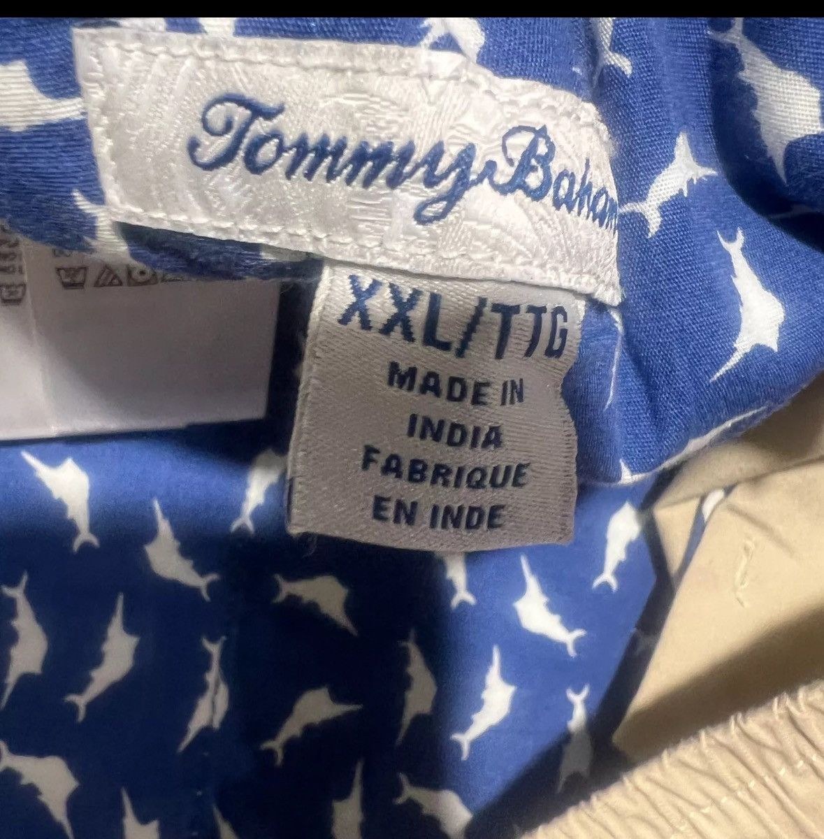 Tommy Bahama New Tommy Bahama Shorts Mens 2XL Khaki Oceanside Poplin 8” Size US 40 / EU 56 - 6 Thumbnail