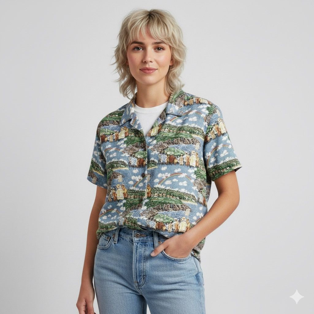 Reyn Spooner Vintage 90s Guy Buffet Cotton Hawaiian Golf Shirt - Small Size S / US 4 / IT 40 - 1 Thumbnail