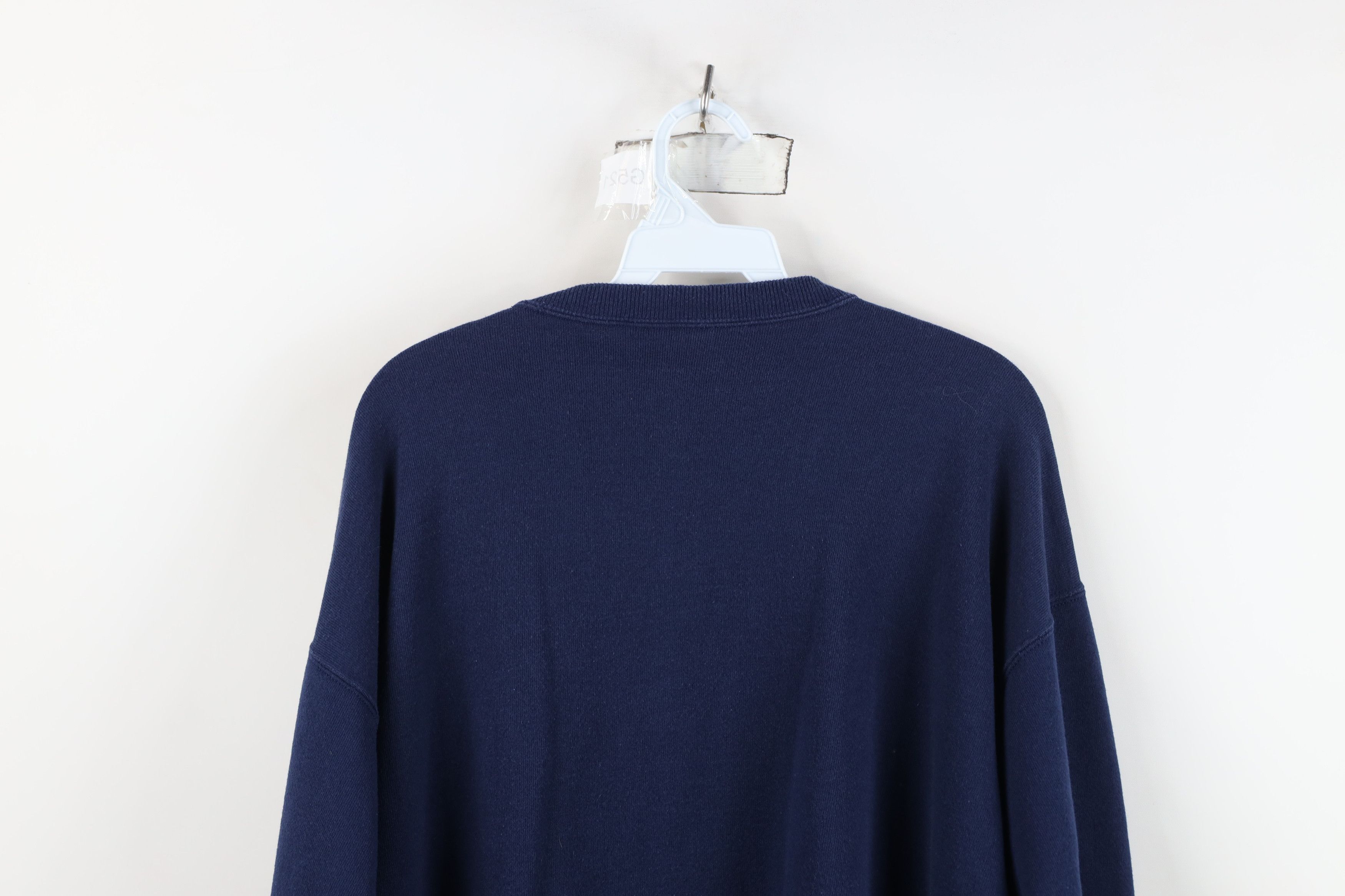 Vintage Vintage 90s Spell Out SSN 769 USS Toledo Sweatshirt Blue USA Size US L / EU 52-54 / 3 - 10 Thumbnail