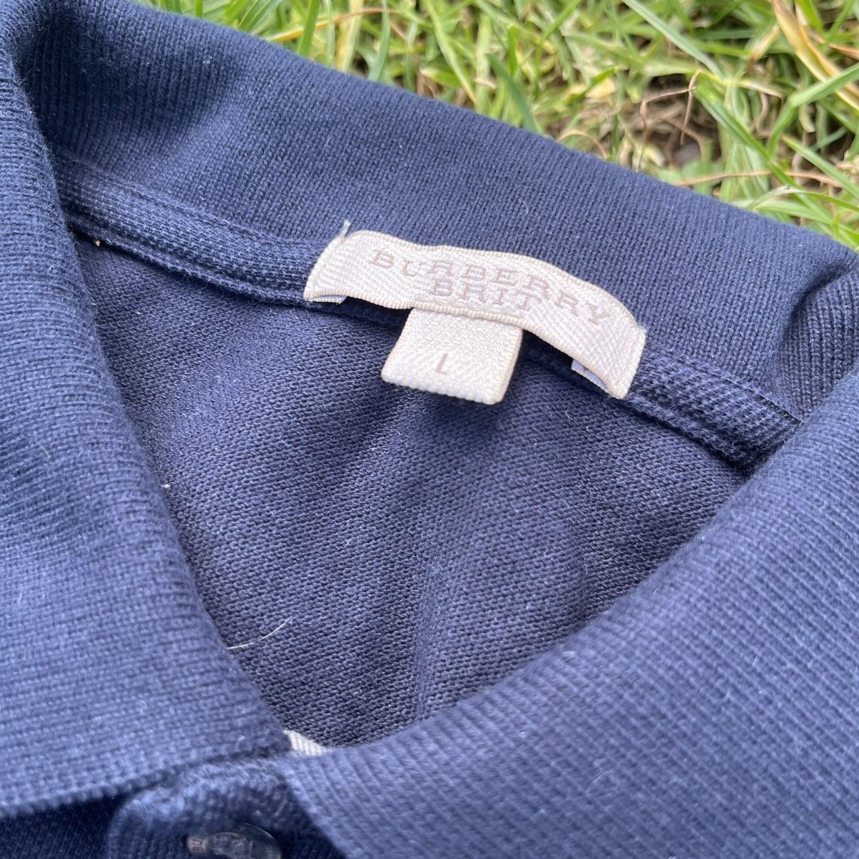Burberry × Vintage Veste Burberry Vintage Blue 90’s Size US L / EU 52-54 / 3 - 4 Thumbnail