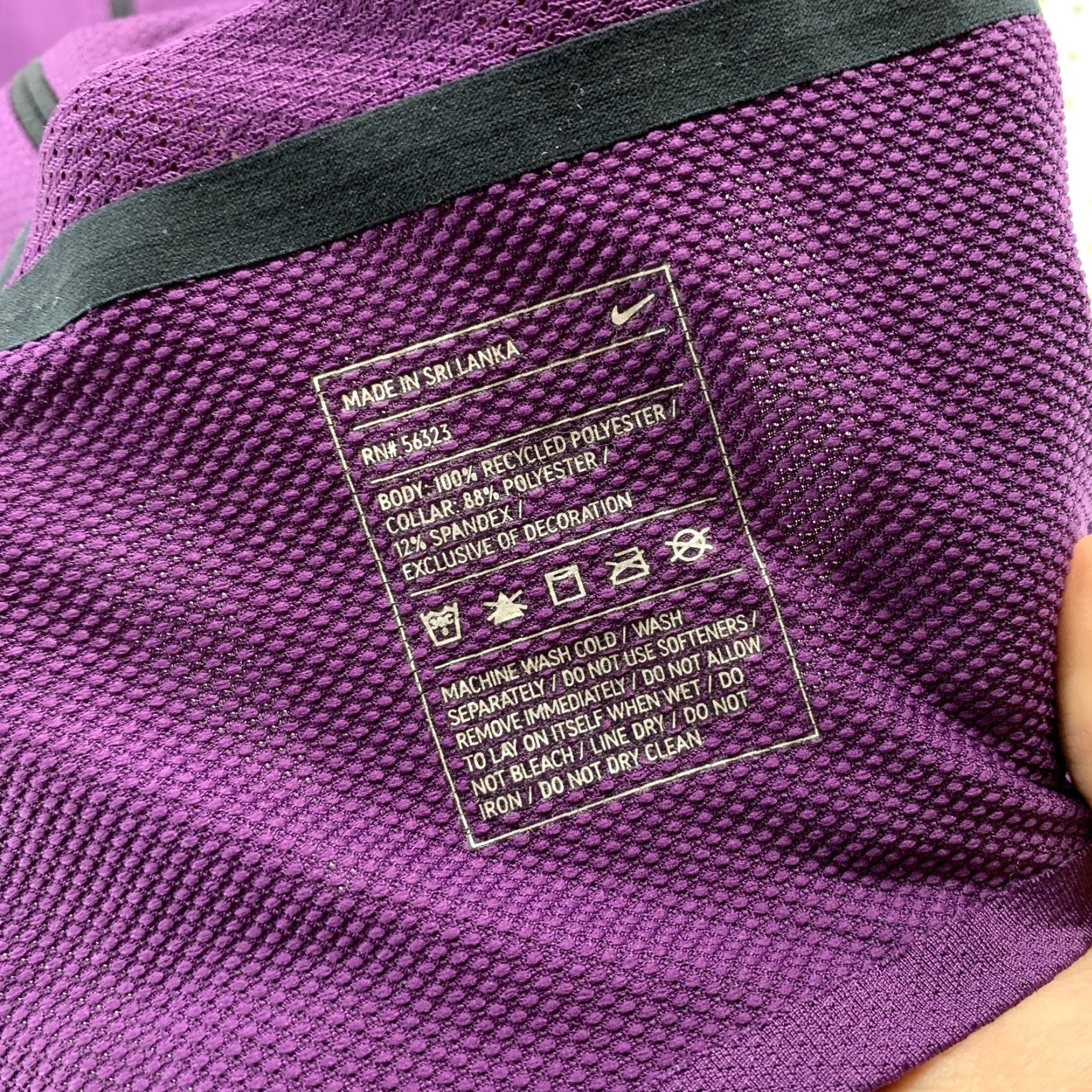 Nike **Nike USA Soccer Dri-FIT Women's Large Purple Zip-Up Jacket** User: **Nike USA Soccer Dri-FIT Purple Women's Large Zip-Up Jacket** Size L / US 10 / IT 46 - 5 Thumbnail