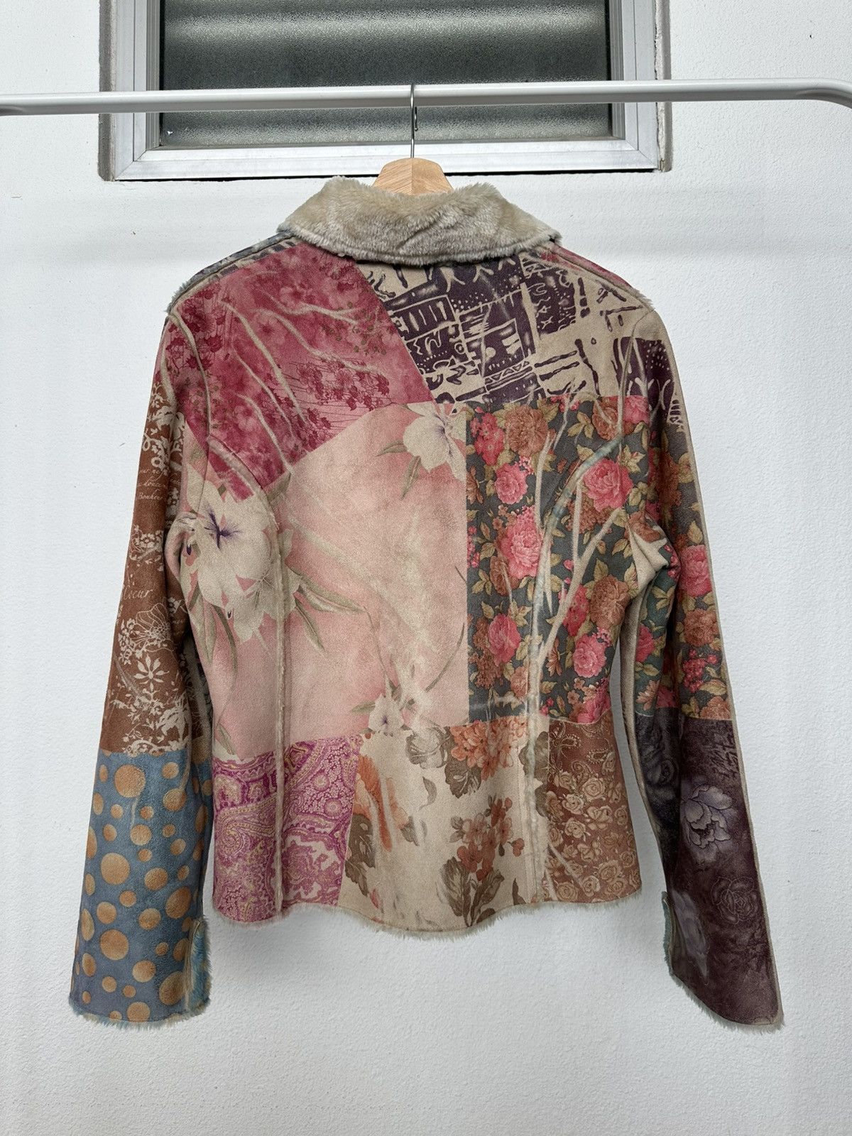 Japanese Brand 00's Artisanal Next Scene Trompe L’oeil Shearling jacket Size US M / EU 48-50 / 2 - 9 Thumbnail