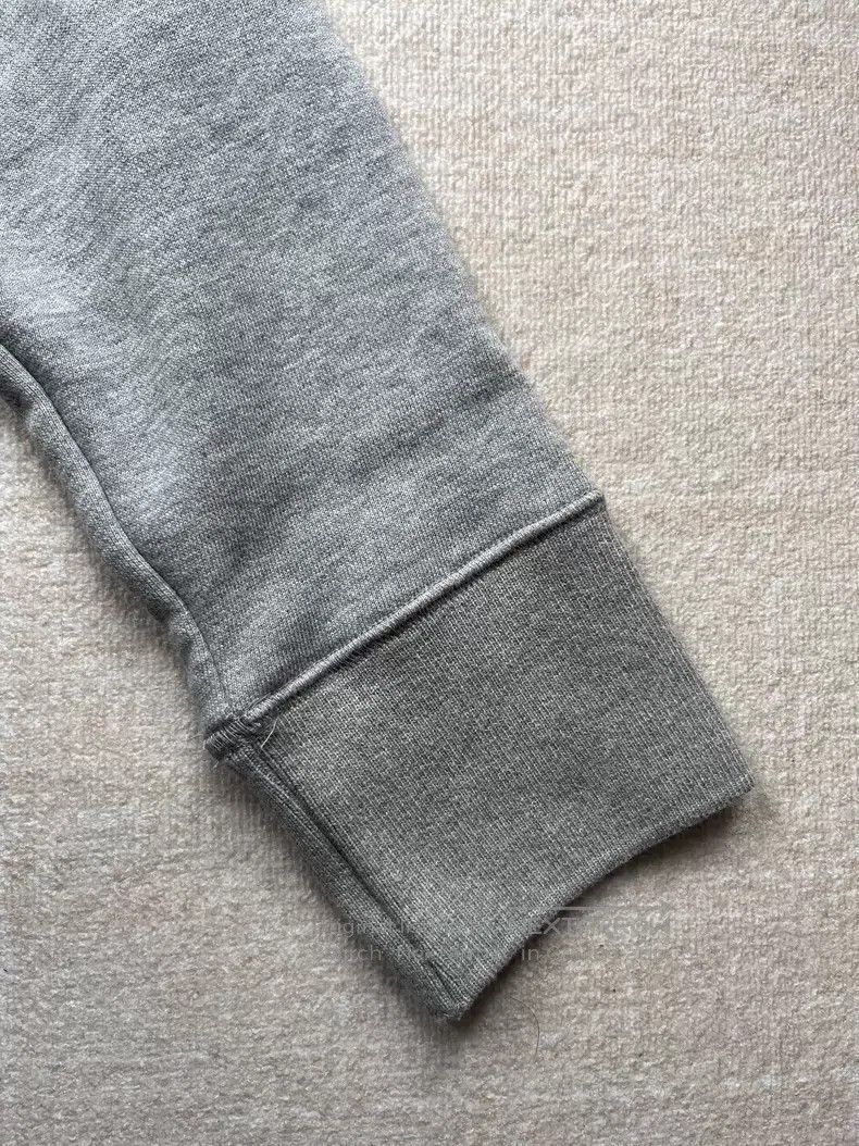 Thom Browne Thom Browne Gray four-striped sweater Size US L / EU 52-54 / 3 - 8 Thumbnail