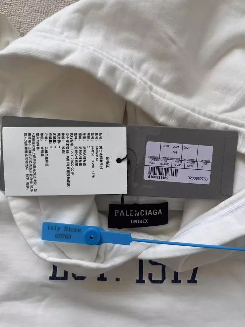 Balenciaga Balenciaga Letter Logo printed hooded long sleeve sweatshi Size US M / EU 48-50 / 2 - 4 Thumbnail