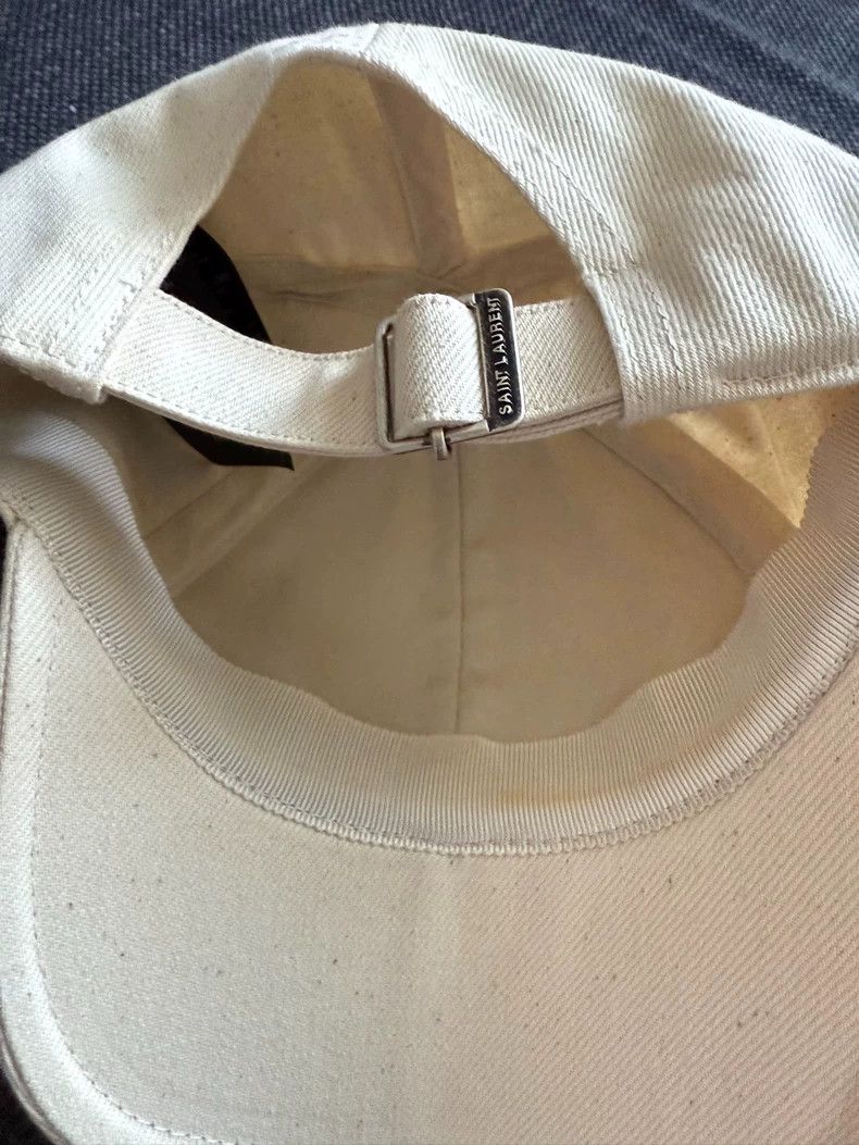 Saint Laurent Paris Saint Laurent Paris Baseball Cap Size ONE SIZE - 2 Thumbnail