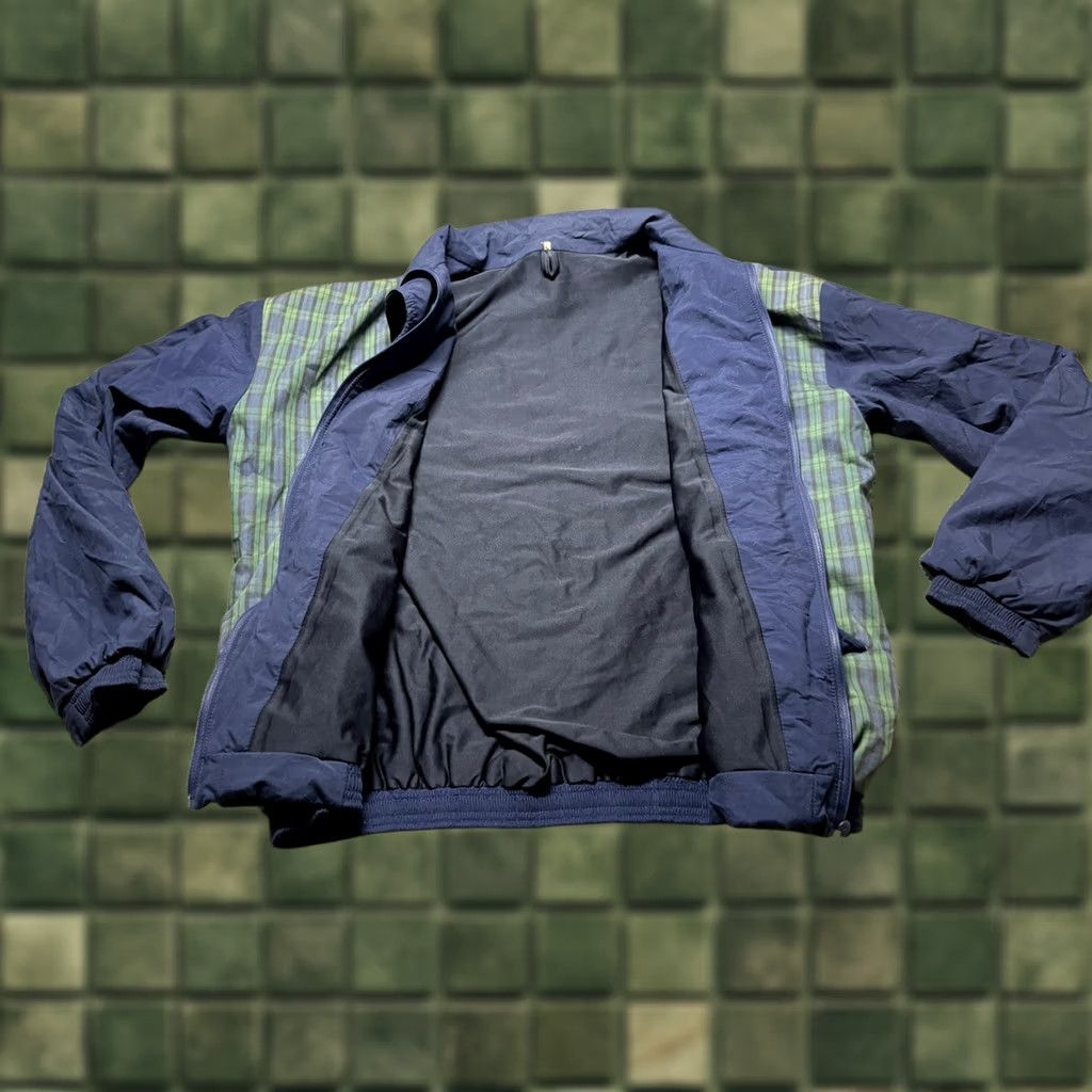 Etro VINTAGE ProQuip GoreTex Golf Jacket Mens L Green Tartan Plaid Wind Retro Snap Pocket Size US L / EU 52-54 / 3 - 1 Thumbnail