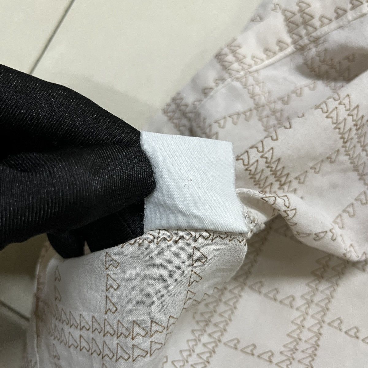 Oscar De La Renta × Vintage Vintage Oscar De La Renta Open Collar Shirt Size US M / EU 48-50 / 2 - 6 Thumbnail