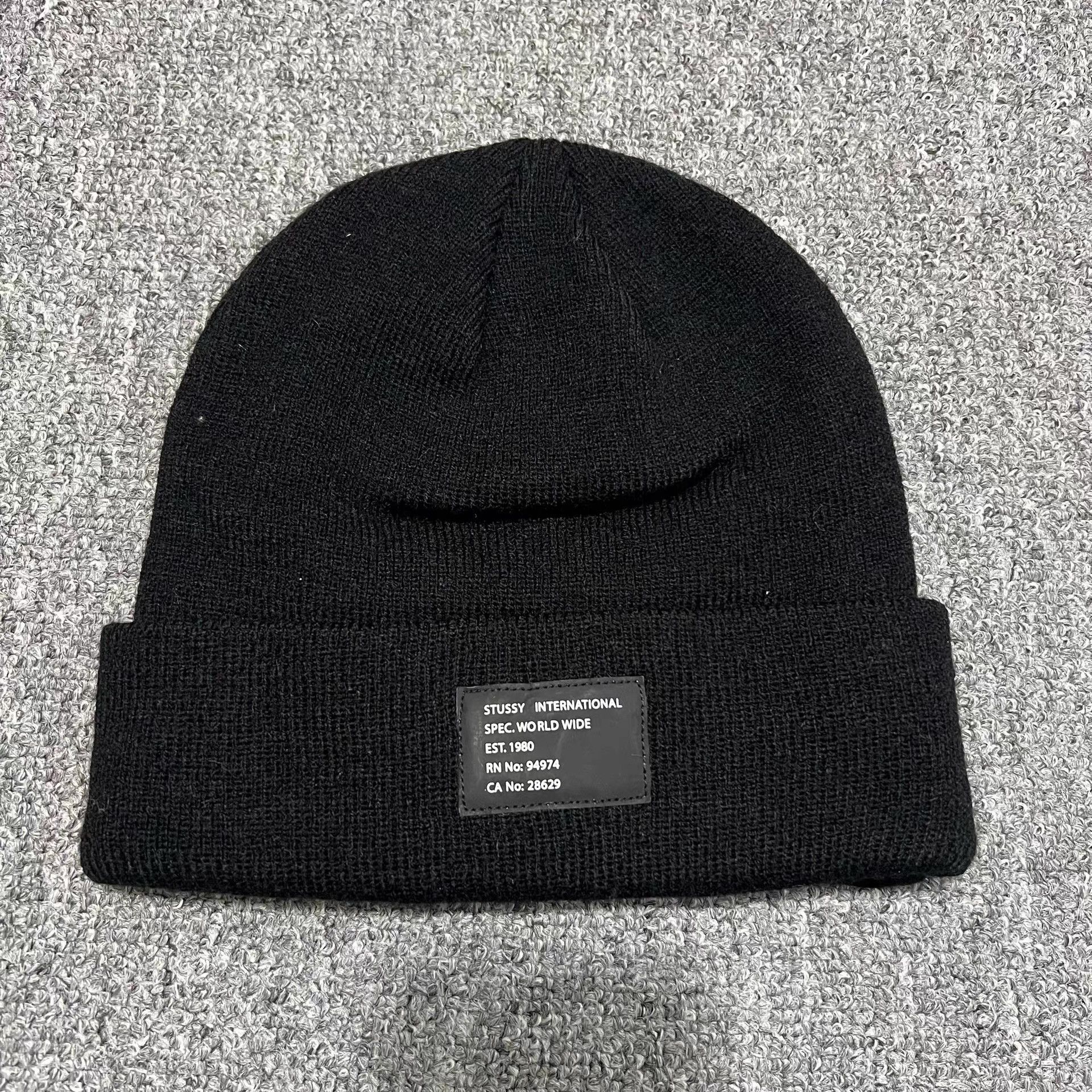 Stussy Stussy Vintage Patch Logo Knit Beanie Q7 Size ONE SIZE - 6 Thumbnail