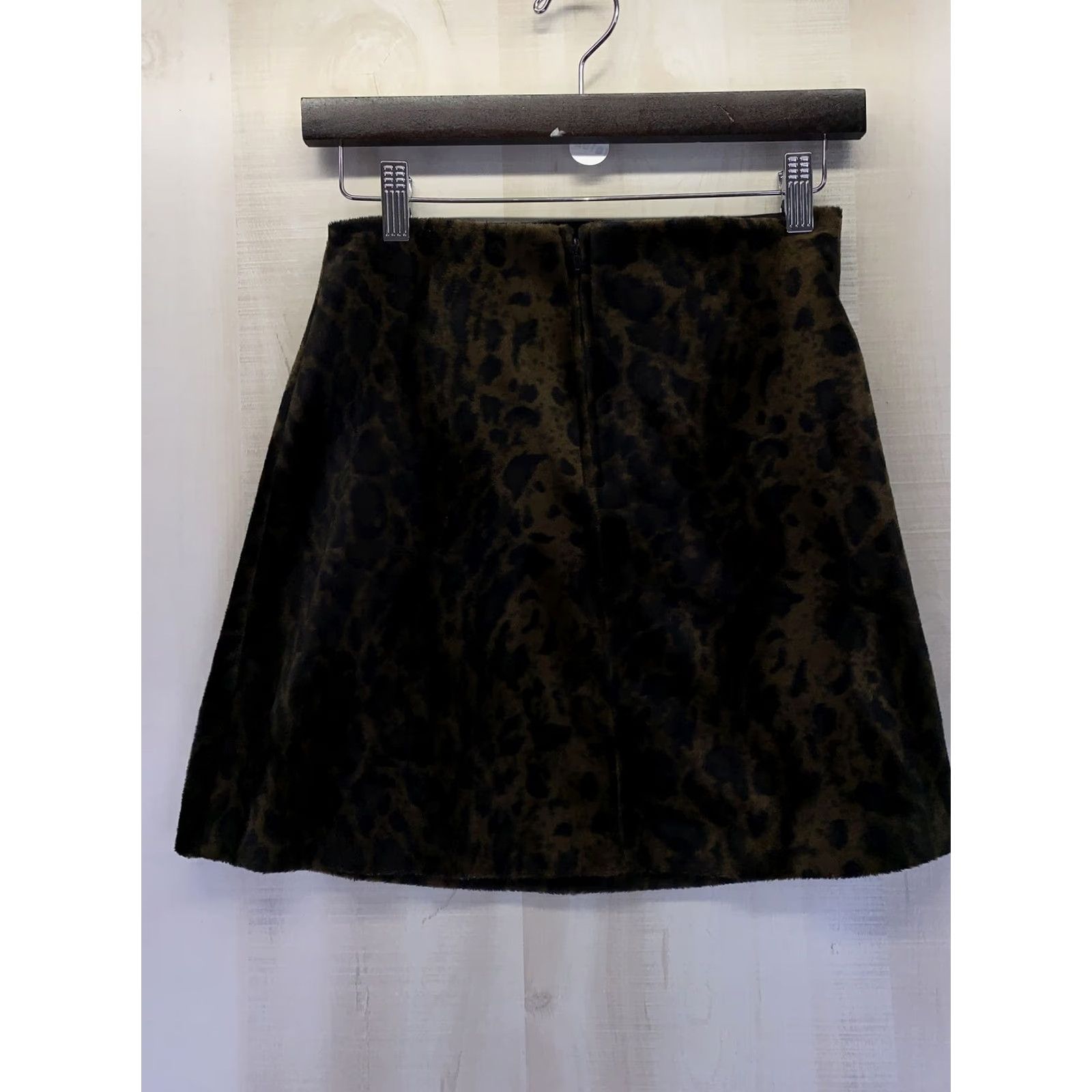 Vintage VINTAGE Windy Windy Animal Print Faux Fur A-Line Womens Skirt XS/S USA Made-10192 Size 26" / US 2 / IT 38 - 4 Thumbnail