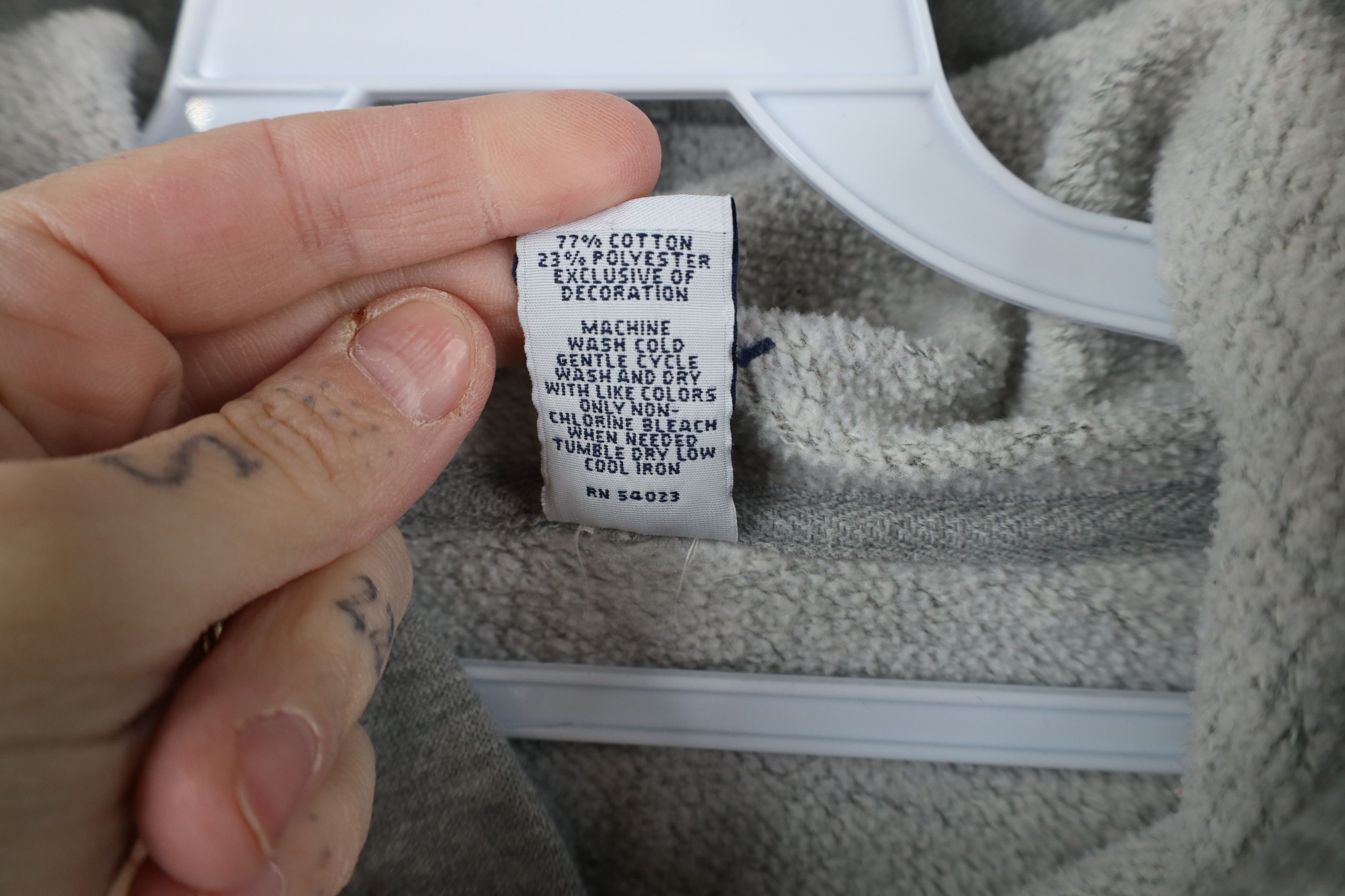 Gap × Vintage Vintage Y2K Gap Spell Out Block Letter Hoodie Sweatshirt Size S / US 4 / IT 40 - 8 Thumbnail