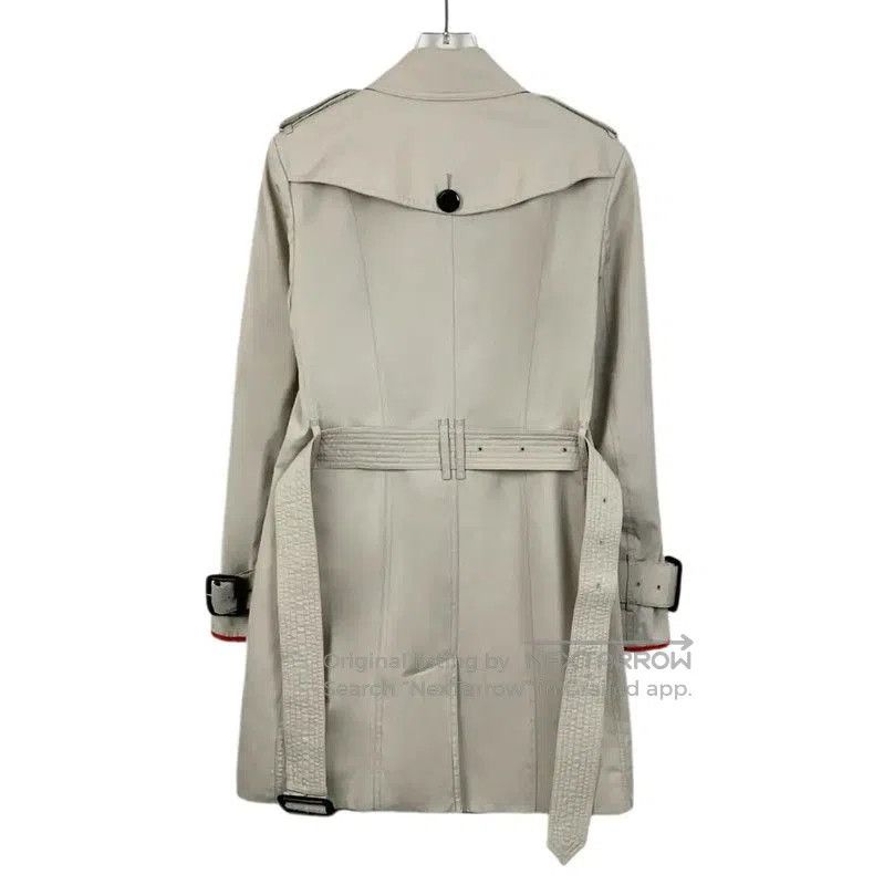 Burberry Burberry Women's XXS Khaki Trench Coat. Size XXS / US 00 / IT 34 - 2 Thumbnail