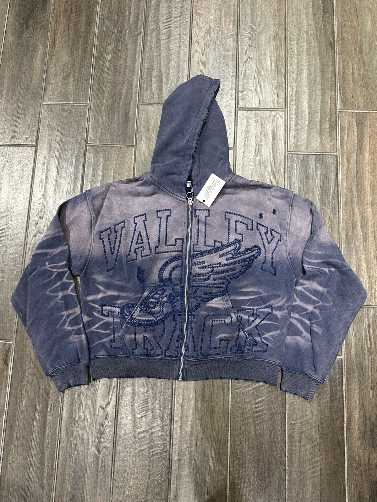 Vale Vale Typhoon Garden Zip Up Hoodie Purple Size US L / EU 52-54 / 3 - 1 Thumbnail