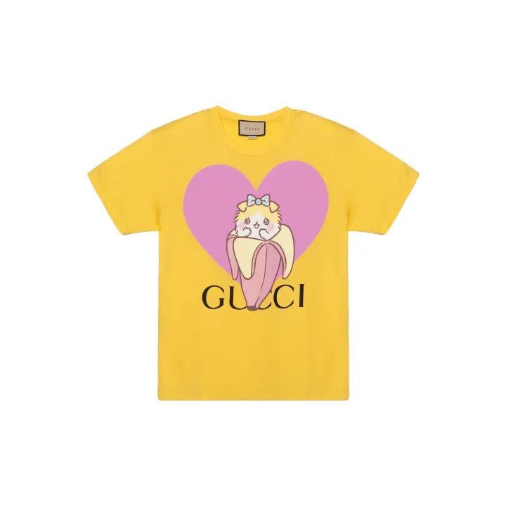 Gucci Gucci Love Parade Banana Cat Print T-Shirt-2507 Size M / US 6-8 / IT 42-44 - 7 Thumbnail