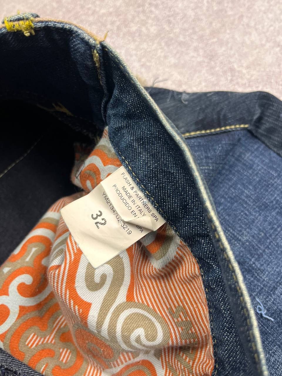 Japanese Brand × Michiko Koshino × Vintage VINTAGE MICHIKO KOSHINO YEN JEANS AVANTGARDE JAPANESE PANTS Size US 32 / EU 48 - 10 Thumbnail