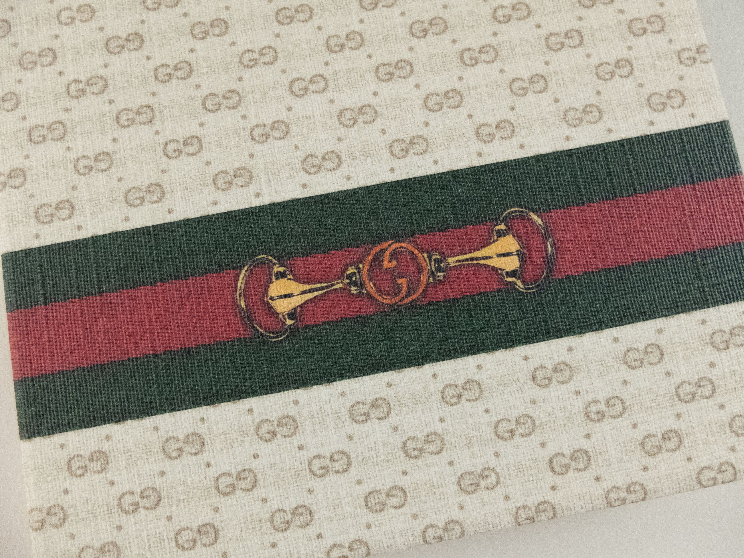 Gucci GUCCI ivory Web & horsebit print notebook card envelope set Size ONE SIZE - 2 Thumbnail