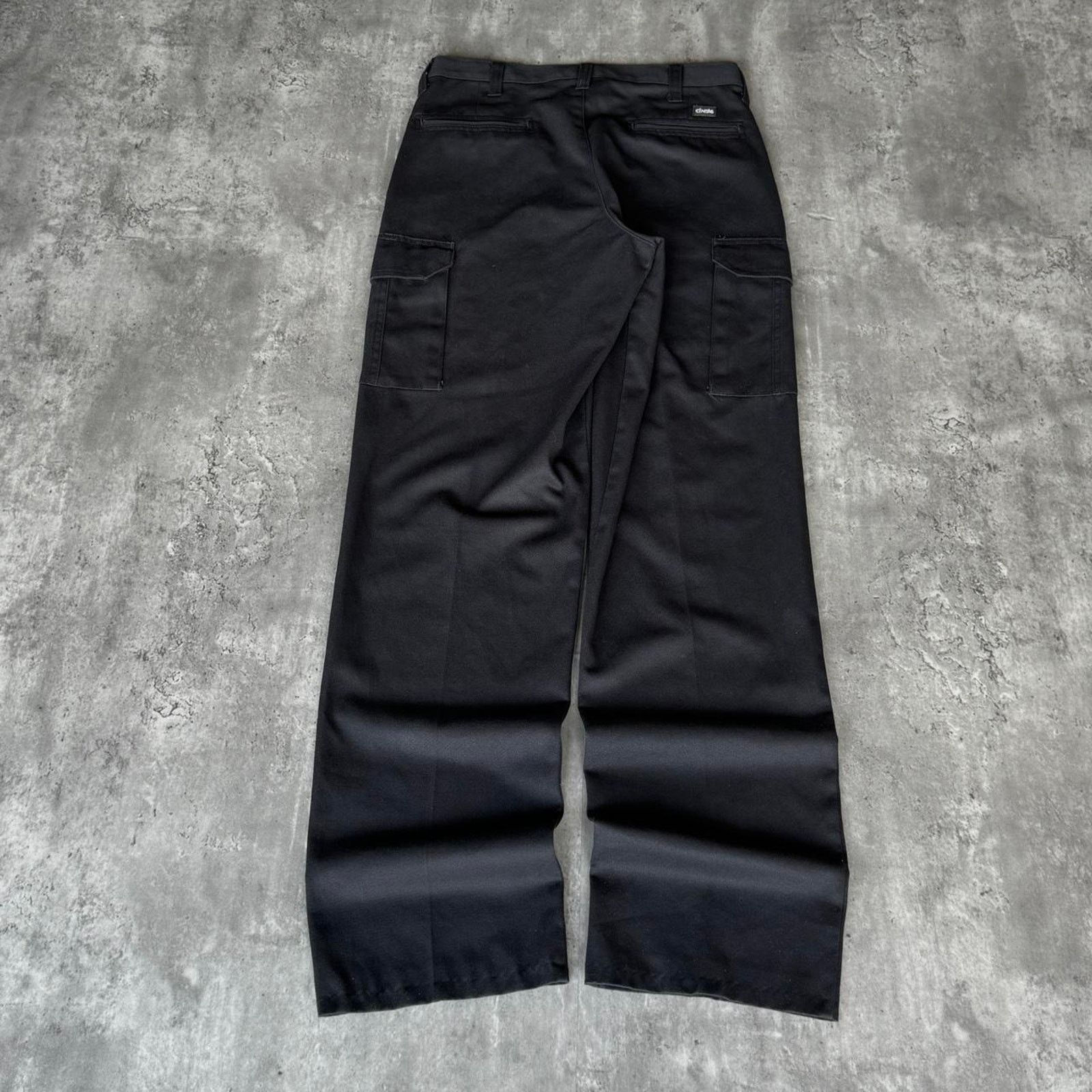 Cintas × Vintage Vintage Y2K Black Cargo Carhartt Style Skater Grunge Pants Size US 31 - 2 Thumbnail