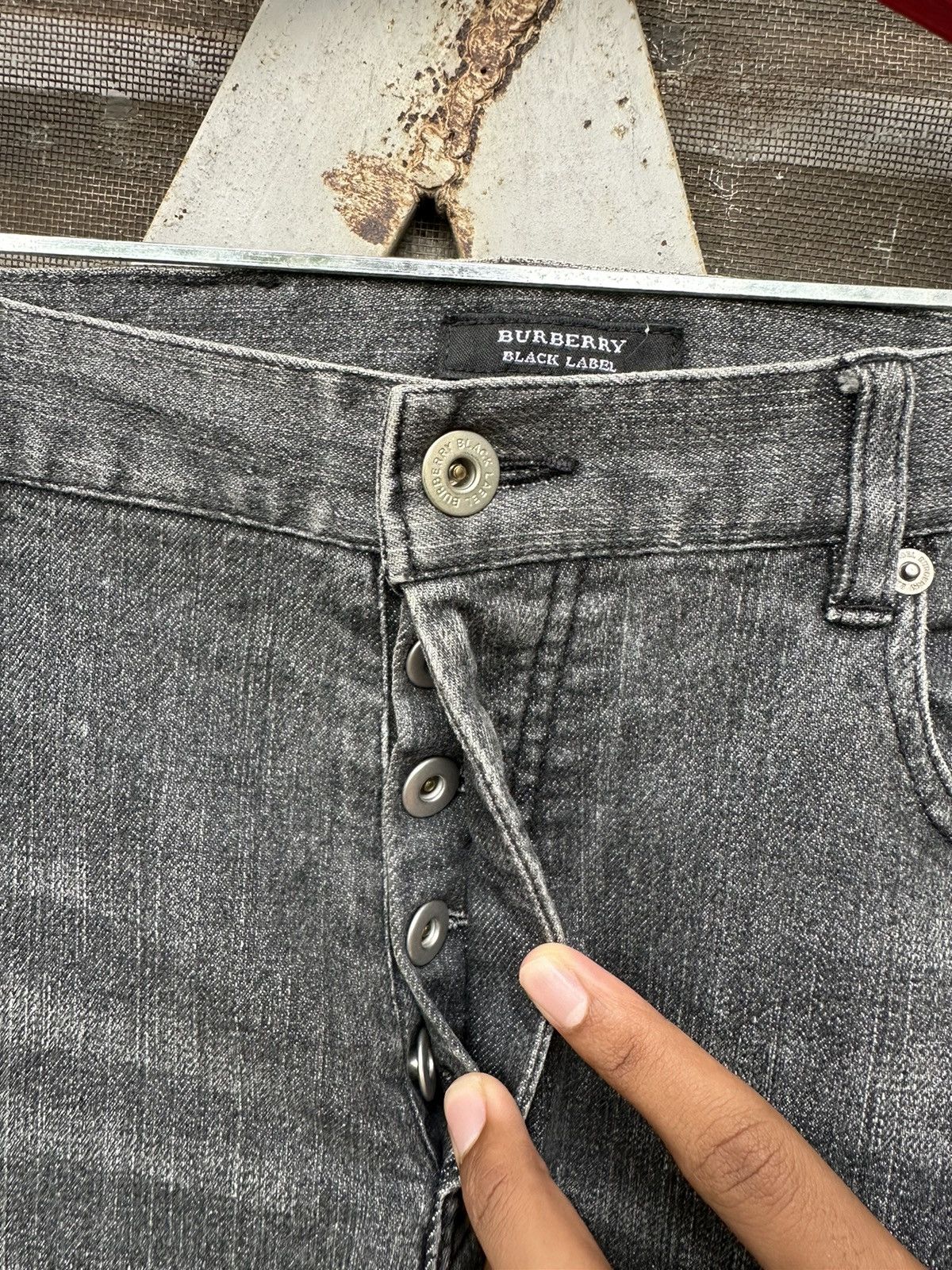 Burberry 👹Burberry Black Label Slim Straight Cut Jeans Size US 30 / EU 46 - 13 Thumbnail