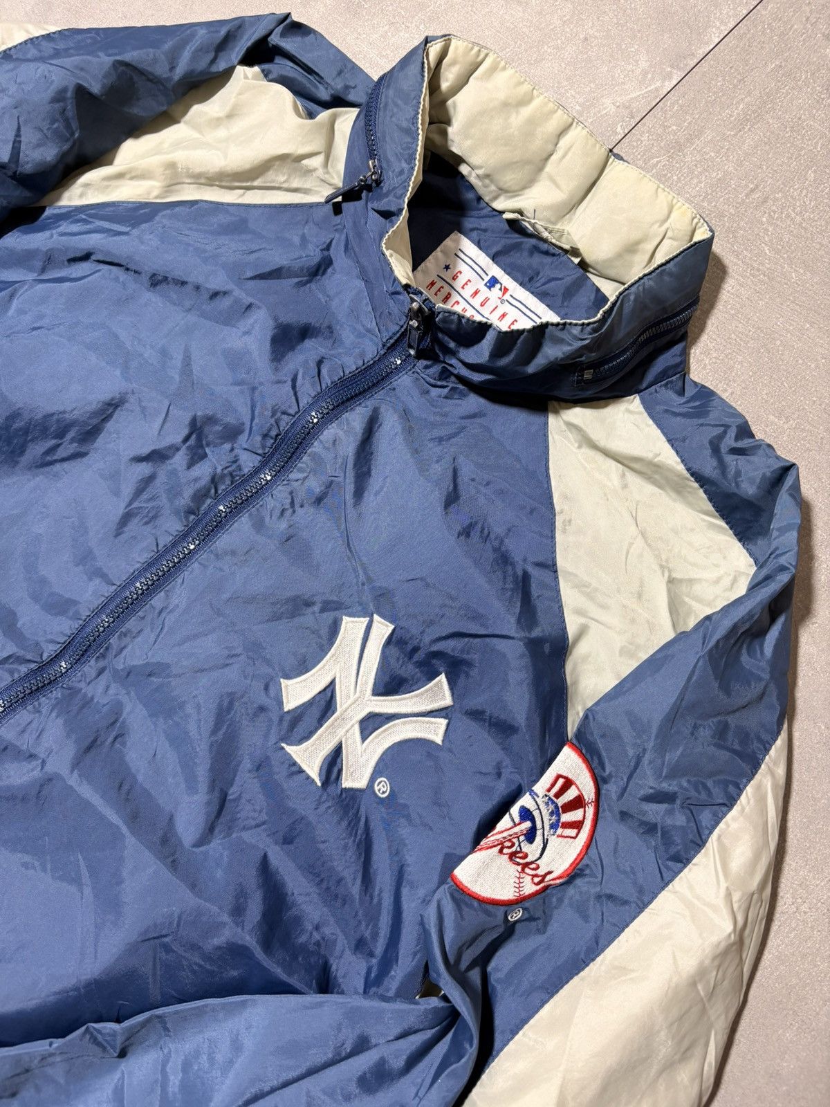 Starter Starters New York Yankees light jacket Size US XL / EU 56 / 4 - 2 Thumbnail